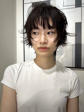 ナービス(NARVIS) ショート/デザインカット/くせ毛風