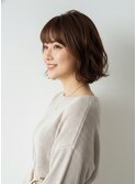 着物ヘア/大人ガーリー/ダークアッシュ/似合わせカット/水戸