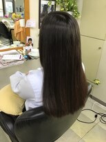 ヘアークリップバース ナチュラルストレート。