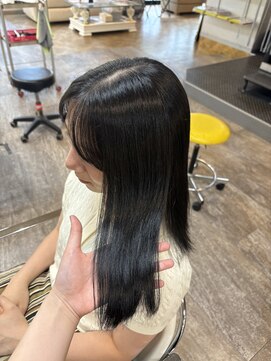 シャンプーボーイ 宮崎駅前店(SHAMPOO BOY) 透明感オリーブカラー