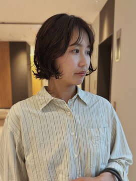 ヘアー ウル(HAIR URU) ミニボブパーマ