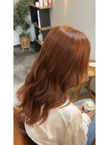 アロロ(ALOLO)&nbsp;イルミナカラーで叶える艶オレンジカラー
