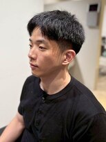 エムエイチザバーバー 本町(MH THE BARBER) ツーブロックマッシュショート【北浜・淀屋橋】