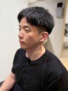 エムエイチザバーバー 本町(MH THE BARBER) ツーブロックマッシュショート【北浜・淀屋橋】