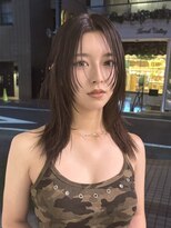 フィルムス 横浜(FILMS+)&nbsp;くびれレイヤー/オリーブベージュ/顔周り/シースルー/横浜+