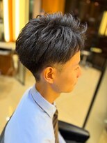 六本木美容室 西麻布店 刈り上げアップバング
