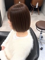 ファルベ(Farbe)&nbsp;艶感ブラウン×まとまるボブ