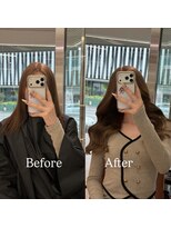 エクステ/シールエクステ専門店/梅田/ヘアセット/ヘアアレンジ/LANDS ANNEX  エクステ&nbsp;ブラウン バージンレミーシールエクステ80本【大阪 梅田】