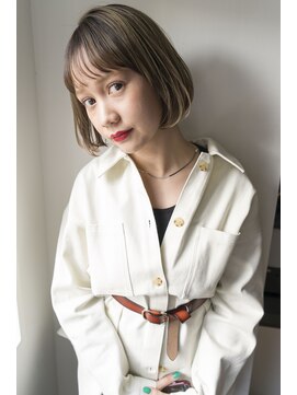 ホーミートウキョウ(HOMIE TOKYO) 渋谷 イルミナカラー×ケアブリーチ×ハイライト×TOKIO