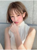 【knot 】イルミナカラー×耳かけ小顔ショートボブ♪