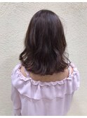 モーヴバイオレットアッシュカラー