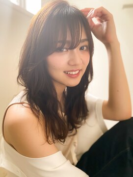 チョビー 銀座(chobii) 道村/デジタルパーマ/ウェーブパーマ/フォギーベージュ/