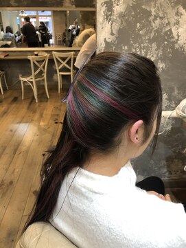 エイトセカンド 新宿三丁目店(EIGHT second) 派手髮インナー【EIGHT second】仙頭