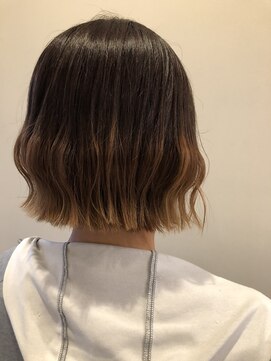 コエヘアー(koe hair) ボブ＋毛先カラー