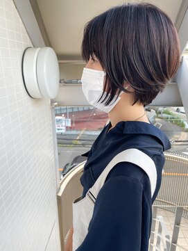 オーシャン(Ocean) ［OCEAN　Hair&Life]前下がりボブ/ボブショート