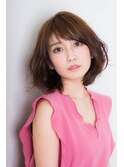 恵比寿 20代30代40代人気髪型 小顔カット 無造作ウェーブ