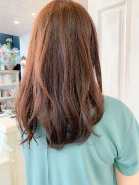 キャアリー(Caary) 福山市美容院イルミナカラー人気Caaryピンクベージュ