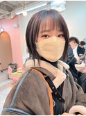 ショートボブ/ミニボブ/マッシュ/切りっぱなし/柏駅