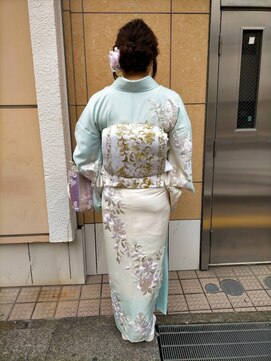 ヘアアンドメイク アール(hair＆make R) 着付け　アップ　メイク