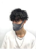 ツイストスパイラルパーマツイストパーマ波巻きパーマメンズ