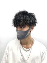 アイズ 海老名(AIZU) ツイストスパイラルパーマツイストパーマ波巻きパーマメンズ