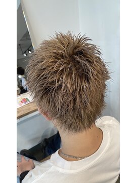 ザ オーダー(THE ORDER) スパイキーショートツイストスパイラルパーマメンズショート