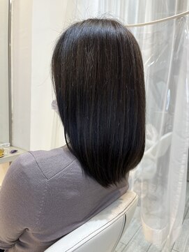 ルスリー 田園調布店(Lsurii) 【田園調布髪質改善】純度100%トリートメント+カット+縮毛矯正