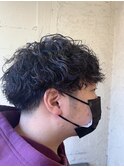 【新宿ペネロープ】マッシュ×波巻きパーマスタイル　担当 RYO