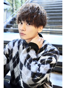 リップス 仙台ロフト(LIPPS) 【波打ちパーマ】前下がりマッシュ　2way