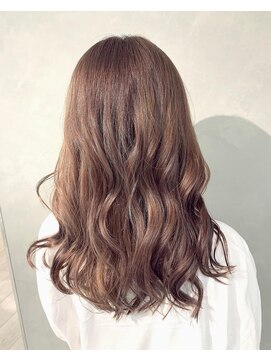 ヘアー ミッション 心斎橋店(hair Mission) ピンクミルクグレージュ