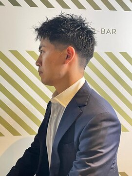 バーバーバー アカバネ(BARBER-BAR AKABANE) 大人のパーマスタイル【BARBER-BAR】