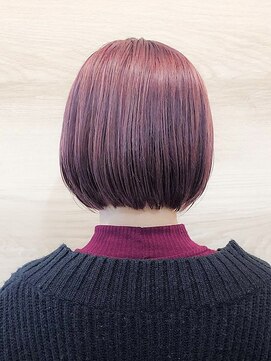 モーント(MOND) 柔らかピンクボブ♪
