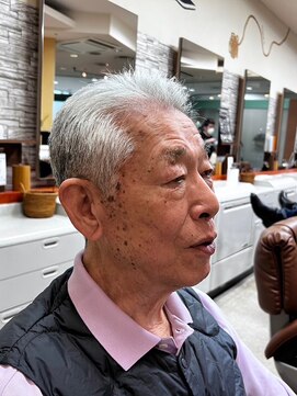 アポロカットステージ 相模大野店 アップバング/ツーブロックマッシュ<理容室>[メンズ/相模大野]