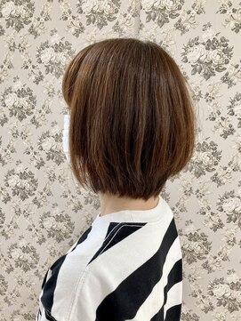 ルシエル バイ カトレアグループ(Le Ciel) 30代40代50代根元のボリュームがつぶれない縮毛矯正