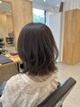 アグ ヘアー タレット 真岡店(Agu hair turret)&nbsp;くびれミディ ほんのりレイヤー ウルフスタイル 得意です◎