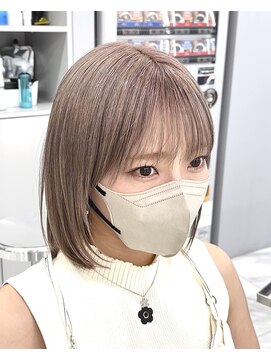 ヴァイス 新宿店(VAICE) 艶髪ボブ/ブラントカット/フェイスレイヤー［新宿/ハイトーン］