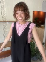 ユニ(uni)&nbsp;ボブパーマ/前髪パーマ/ウルフカット/20代/30代/40代