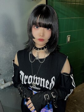 アリートウキョウ(ALLY TOKYO) 姫カット中性ウルフカットボブウルフショートウルフ姫ウルフ