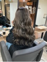 ラフ 難波店(LAFF)&nbsp;#黒髪#ボブルフ#ネビージュ#小顔#ワンレン