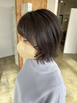 ニド(2do) 外ハネラベンダーブラウン