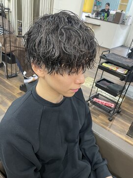 ヘアープロポーザー ラグ(hair proposer Leggu) ユル波巻き/大分メンズパーマ/大分メンズスタイル/大分パーマ