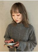 ベージュカラー×ローライト