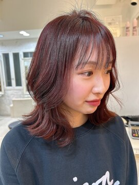 ノアズアーク 心斎橋(Noah's Ark) くびれミディ×レッドブラウン♪