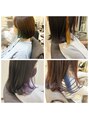 ジュレベール(JurerBelle) 大人可愛いインナーカラーやハイライト等お任せ下さい。