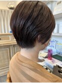 襟足スッキリショートへア