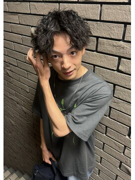 エトネ ヘアーサロン 仙台駅前(eTONe hair salon) men'sperm【刈り上げマッシュ×ツイスパ】