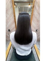 オーブ ヘアー アズール 吉祥寺店(AUBE HAIR azul)&nbsp;髪質改善ストレート×ダークグレージュ　【清水祥】