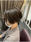 刈り上げマッシュショート