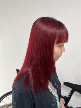 エリス ウメダ(Eliss umeda) ダブルカラー×ボルドー