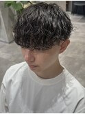 波巻きスパイラルパーマ/メンズカット/メンズパーマ/下北沢